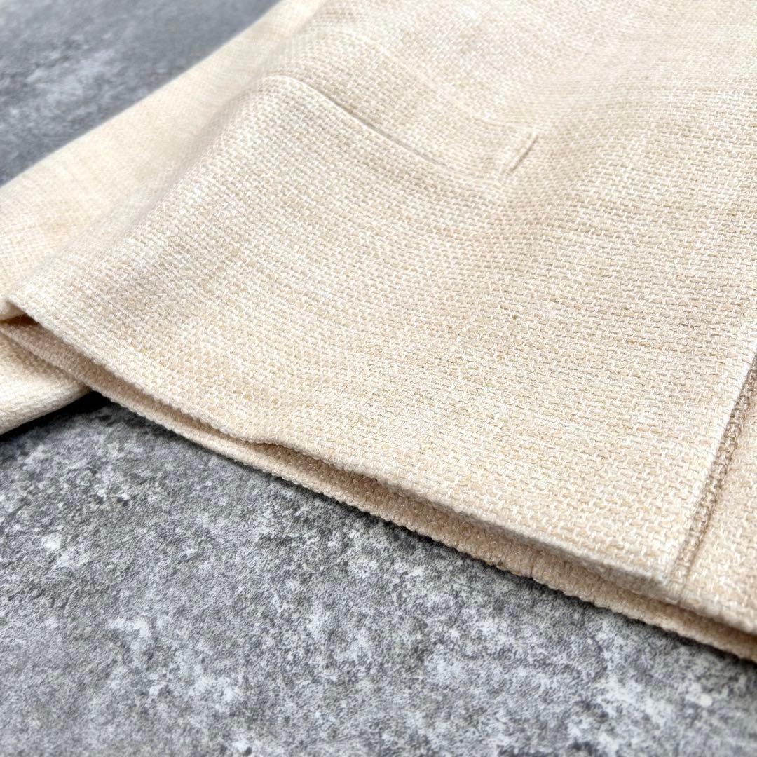 新品タグ付き♪ エストネーション　ツイード　ノーカラージャケット