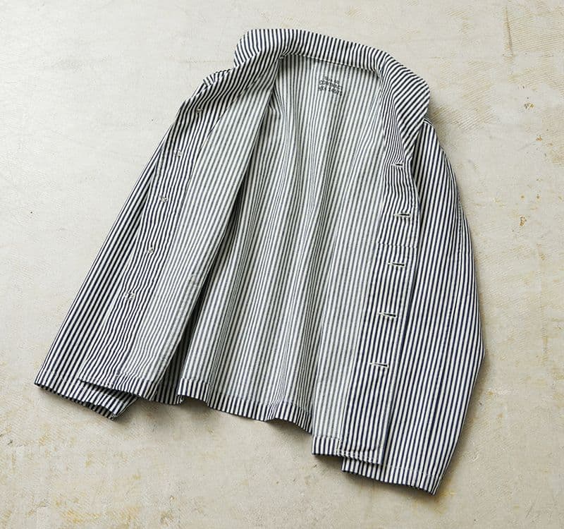 WAIPER.inc 米軍 U.S.NAVY ヒッコリー ジャケット Lサイズ