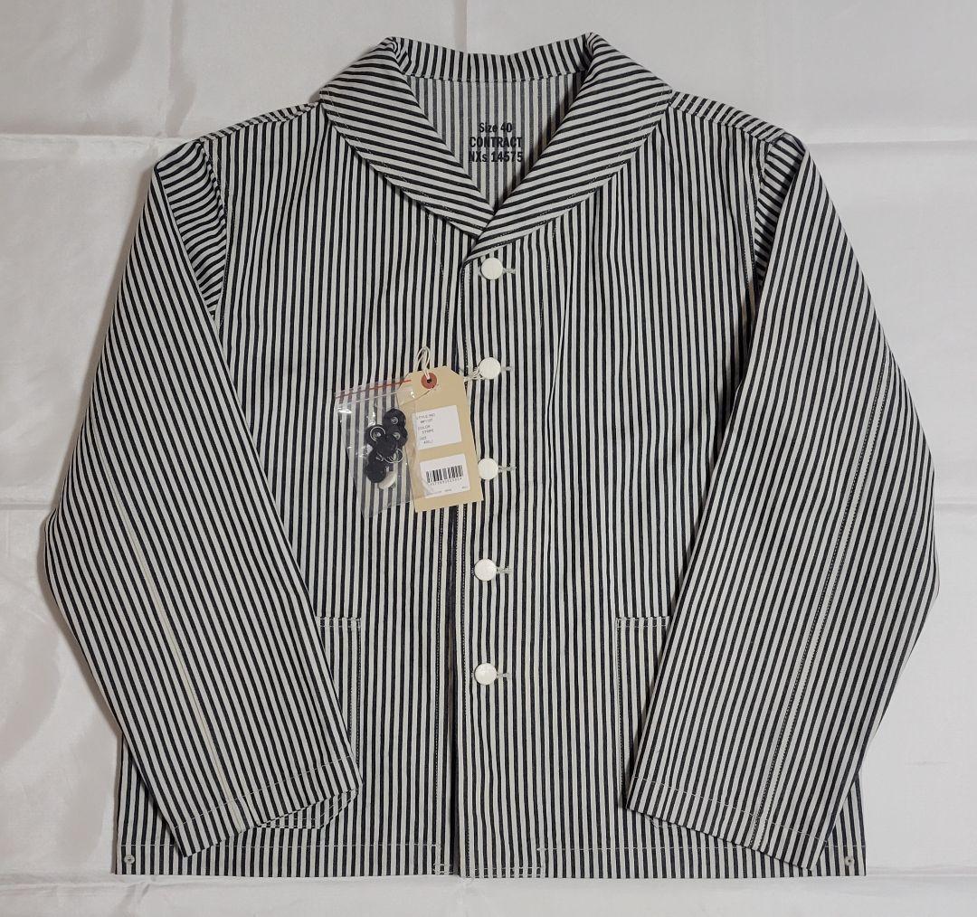 WAIPER.inc 米軍 U.S.NAVY ヒッコリー ジャケット Lサイズ