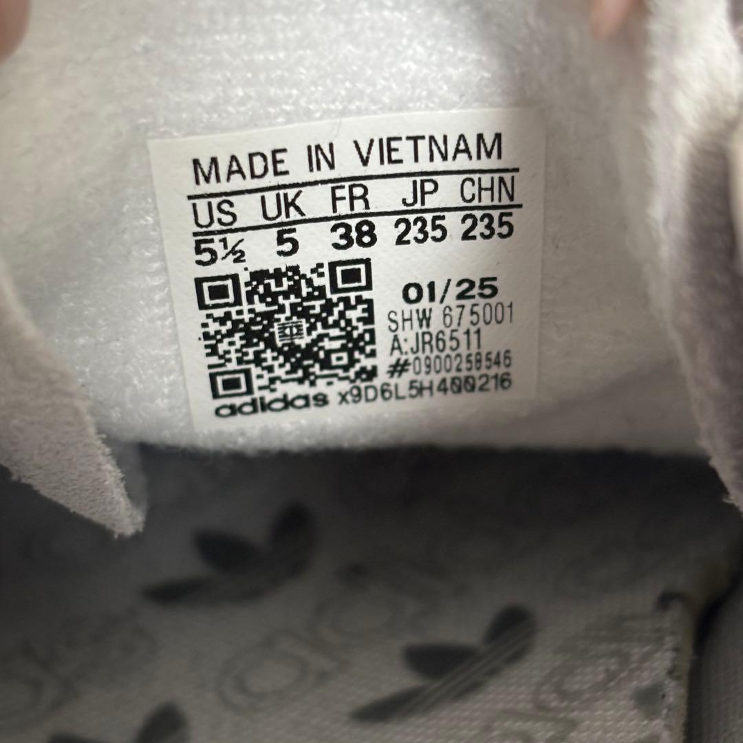 adidas ハンドボール スペツィアル JR6511 シルバー 23.5