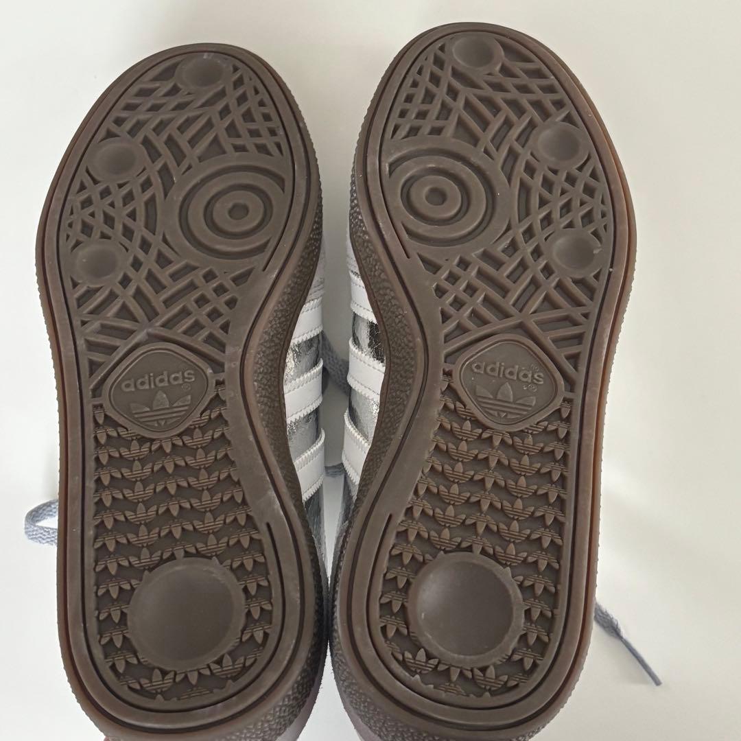 adidas ハンドボール スペツィアル JR6511 シルバー 23.5