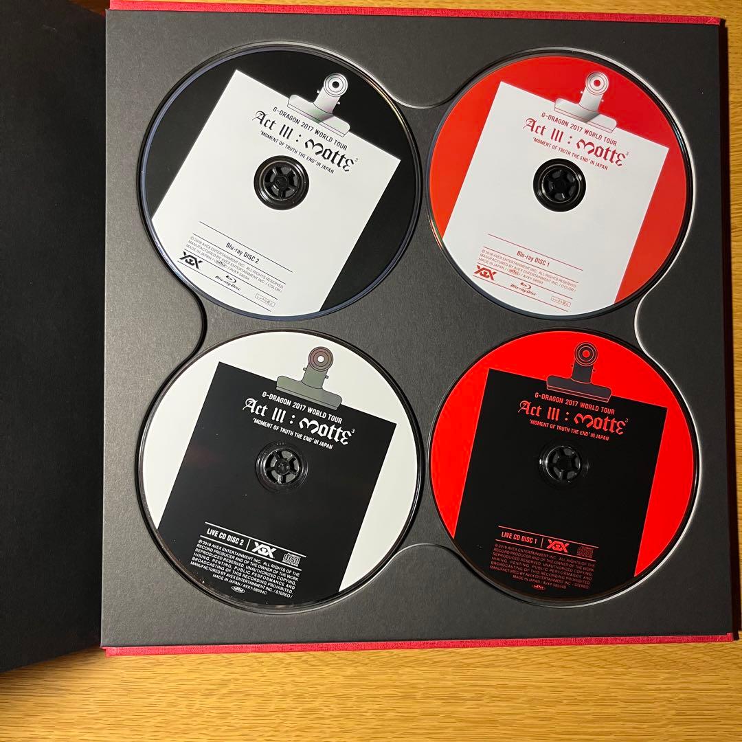 ミュージック G-DRAGON 2017 WORLD TOUR Act III : Motte