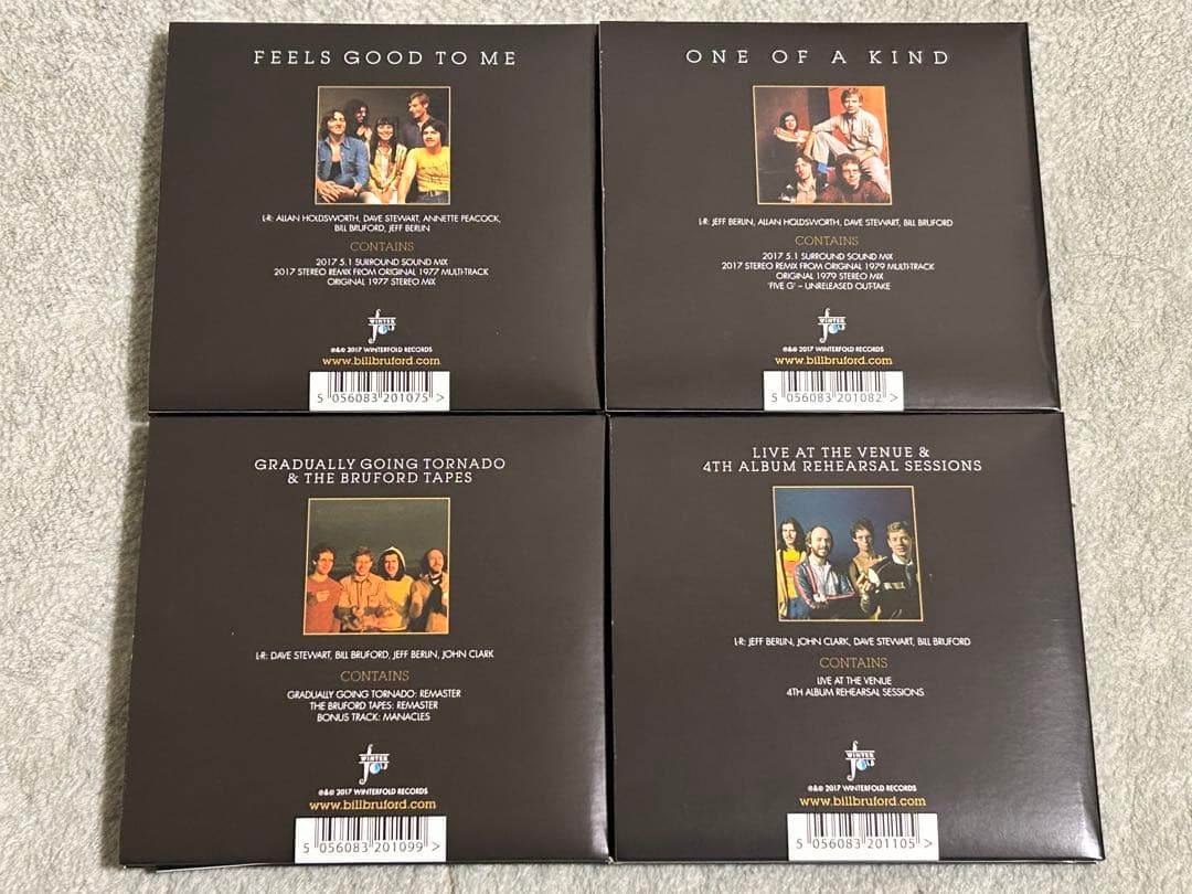 Bruford-Seems Like A Lifetime Ago 輸入盤8枚組