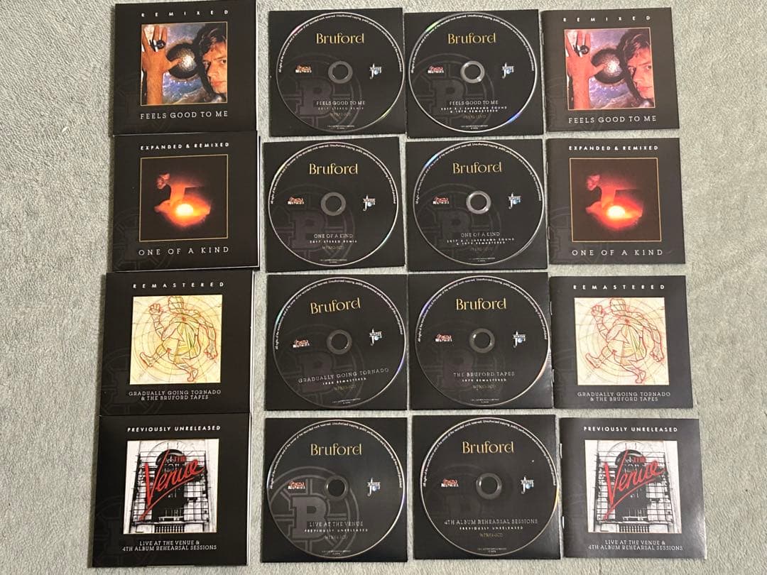 Bruford-Seems Like A Lifetime Ago 輸入盤8枚組