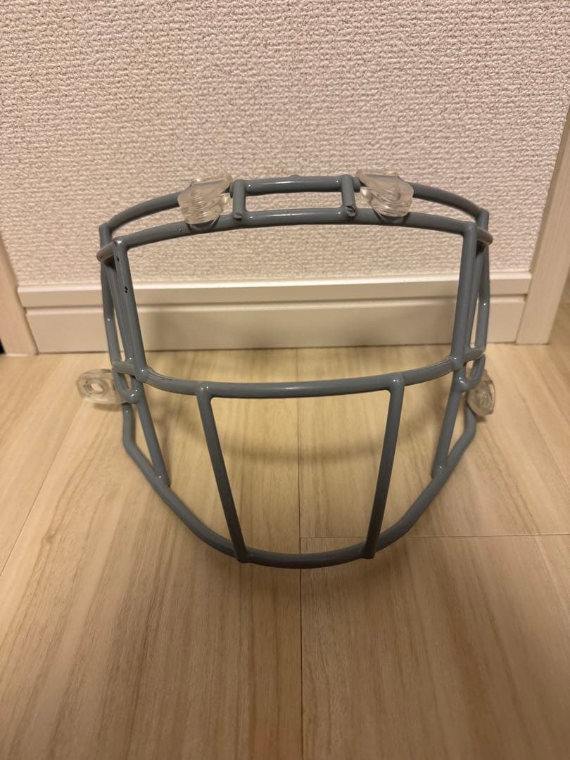 アメリカンフットボール フェイスガード グレー