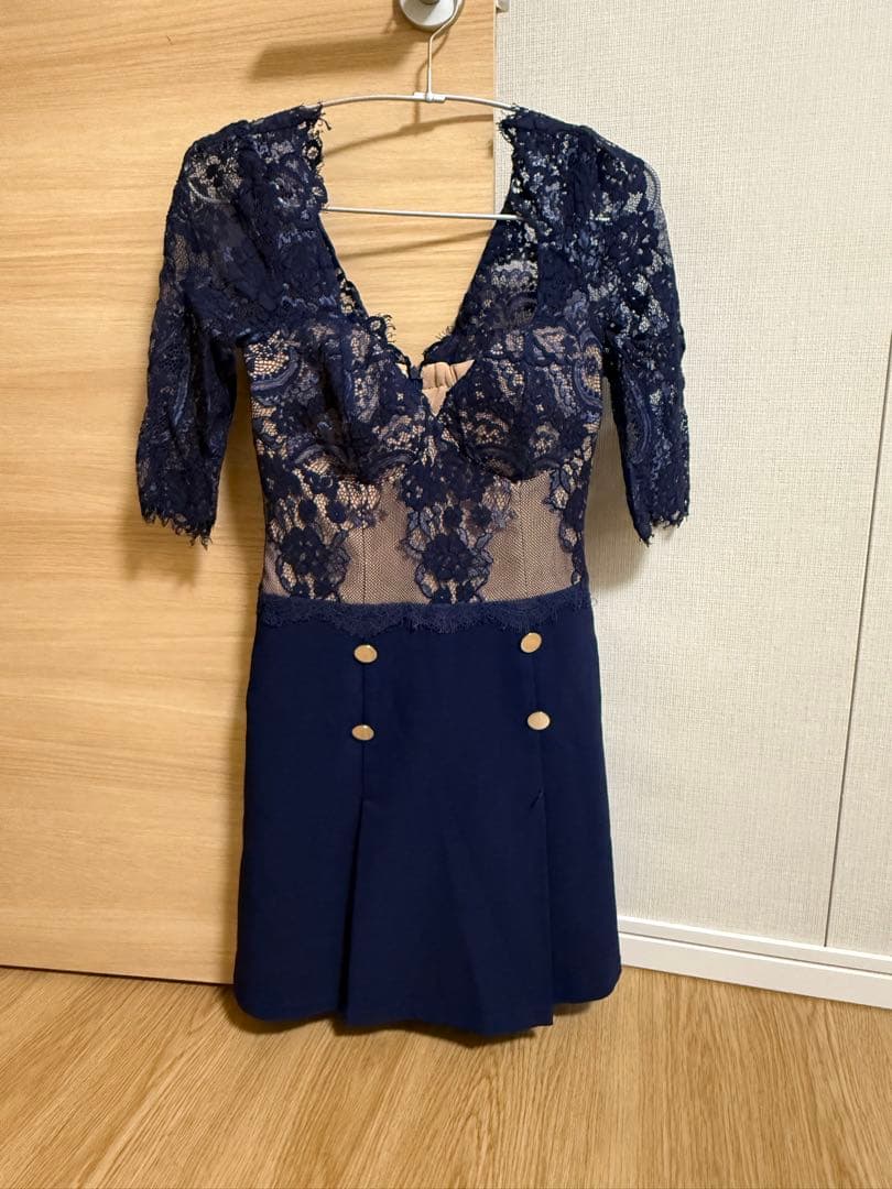 ネイビードレス