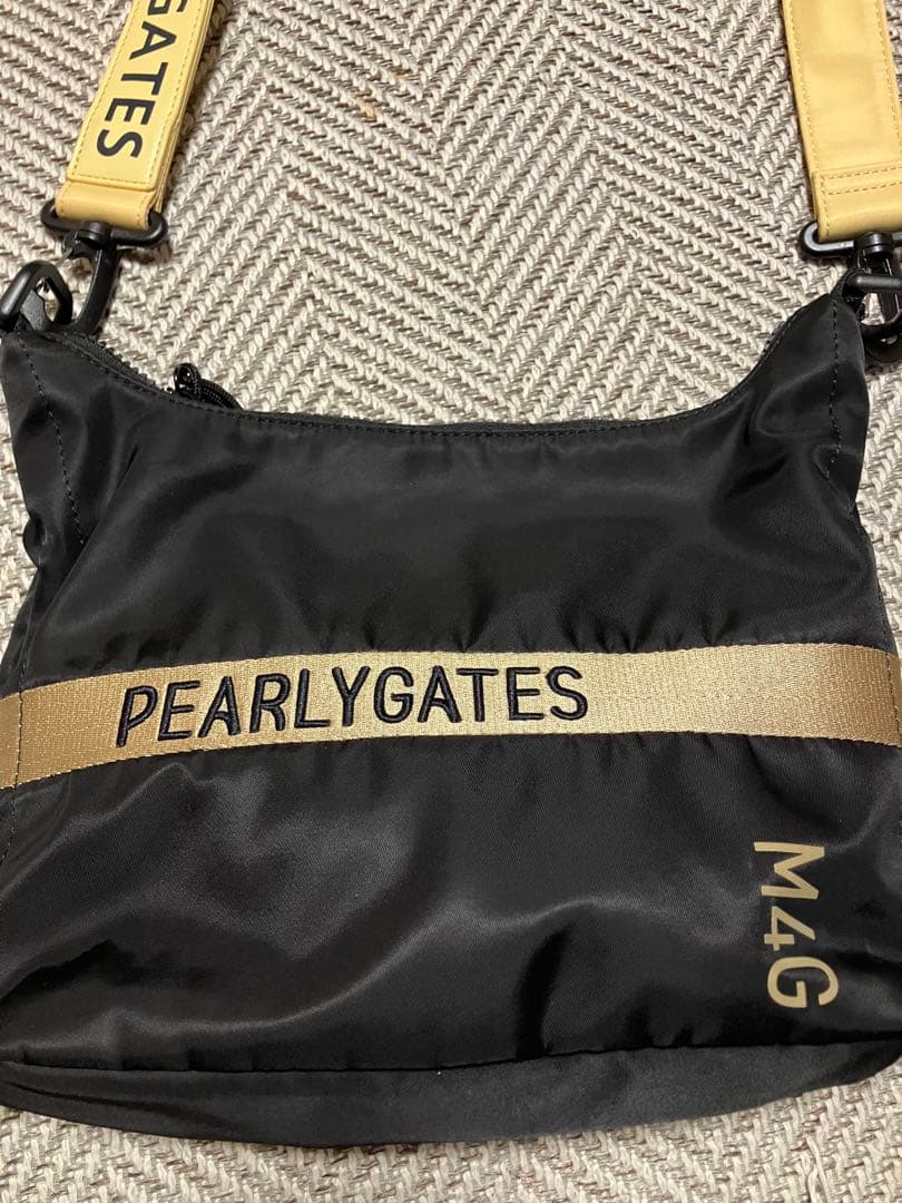 【極美品】PEARLYGATES ブラック・ベージュカートバッグ