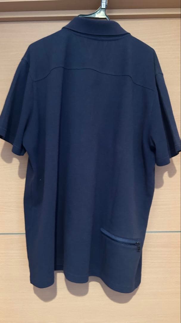 prada sports ジップアップポロ