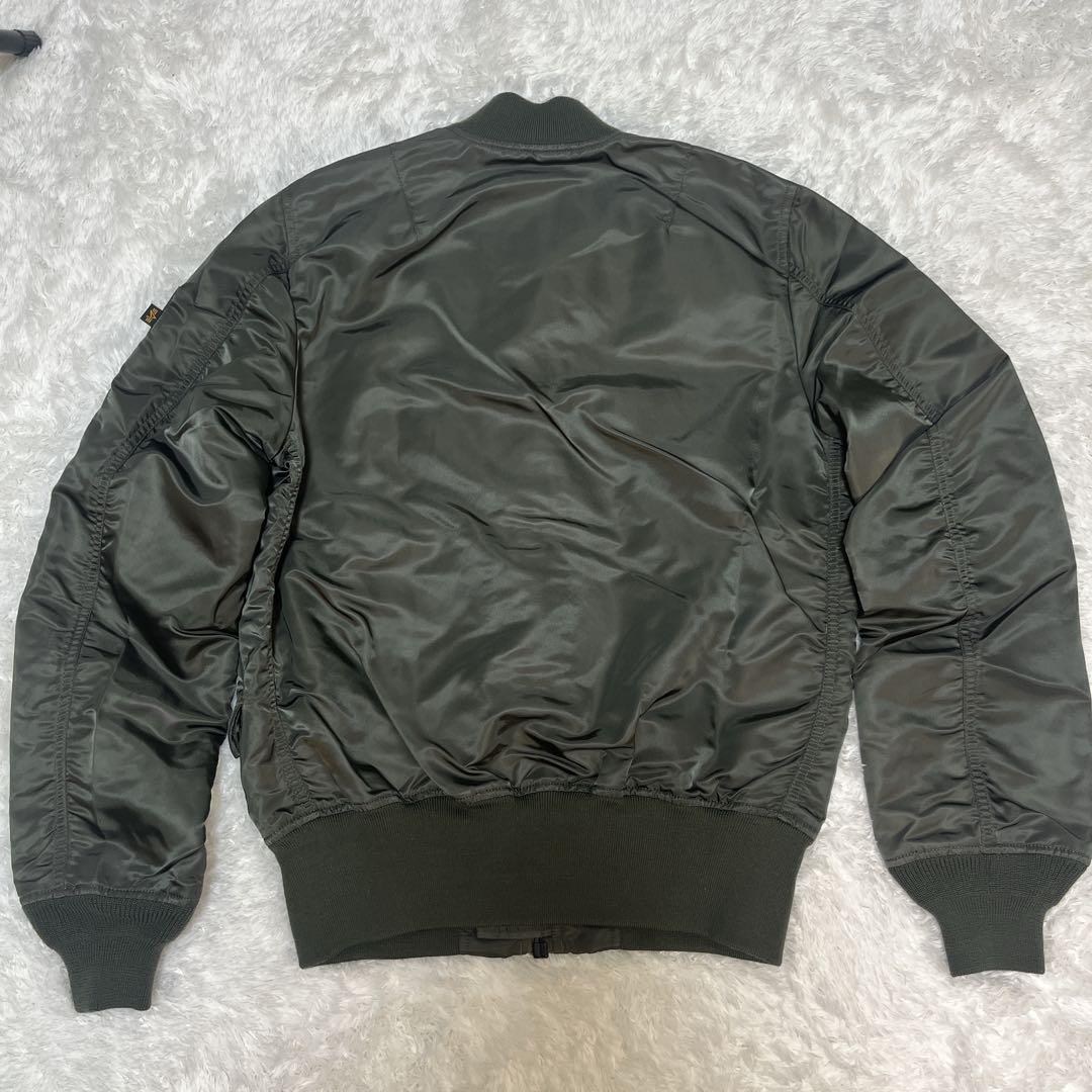 極美品✨ALPHA アルファ MA-1 フライトジャケット L-2B カーキ