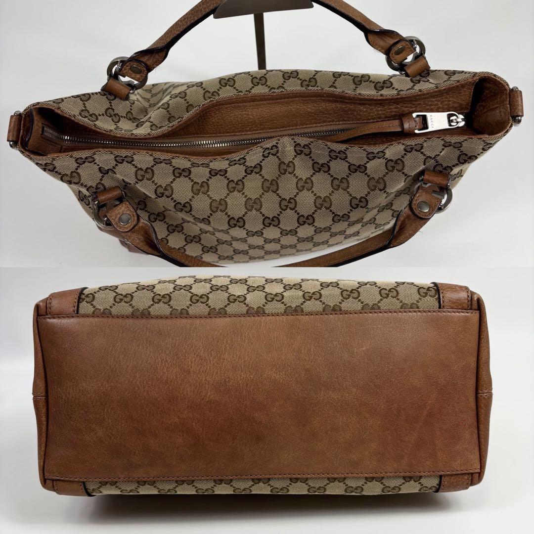 廃盤　GUCCI グッチ ミスGG キャンバス A4 2way バッグ