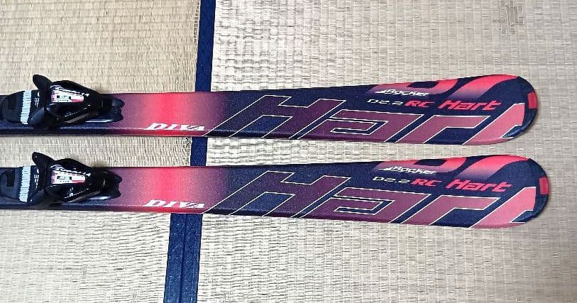 Hart ハート DIVA ロッカースキー+ビンディング+ストック セット