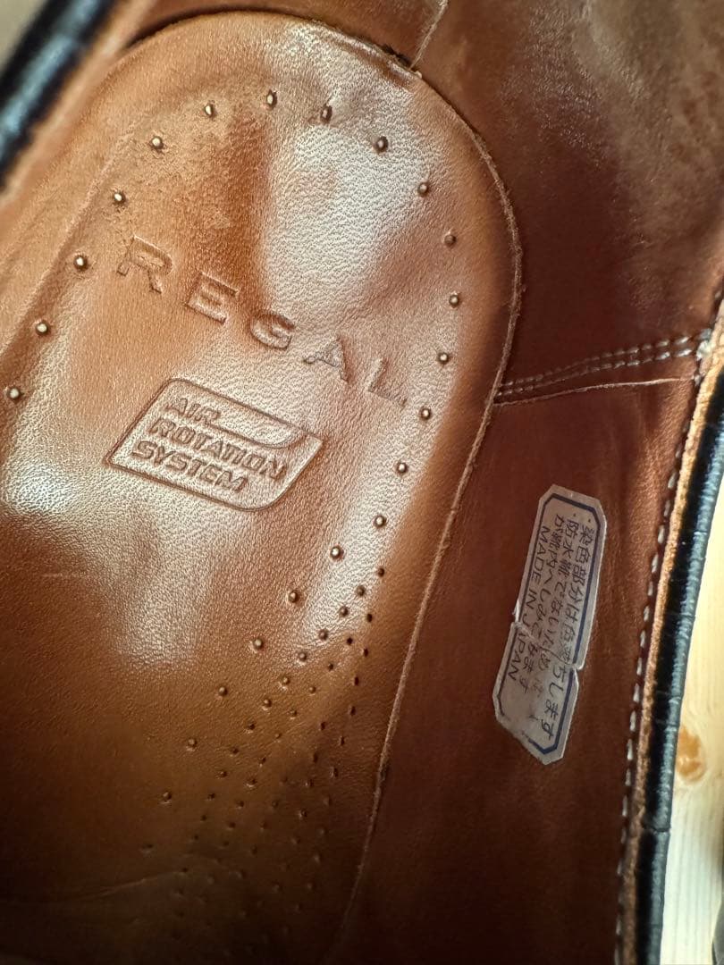 【daihirakawa18】REGAL リーガル ストレートチップ 黒