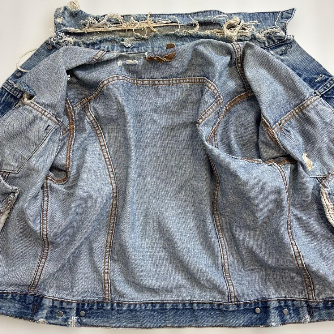 90'sビンテージ古着！カナダ製 Levi's70506 ビッグサイズ 襤褸