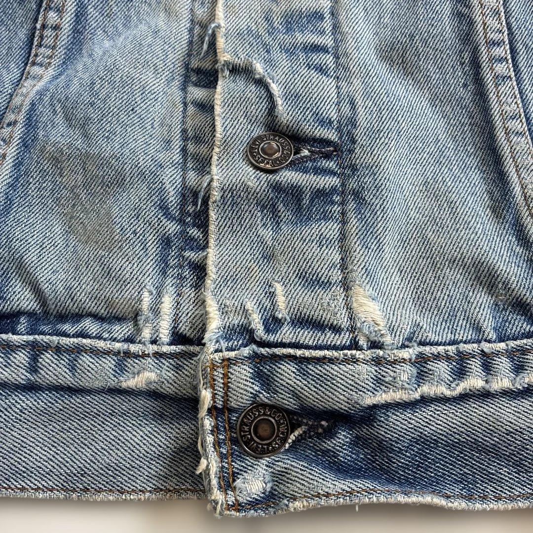 90'sビンテージ古着！カナダ製 Levi's70506 ビッグサイズ 襤褸