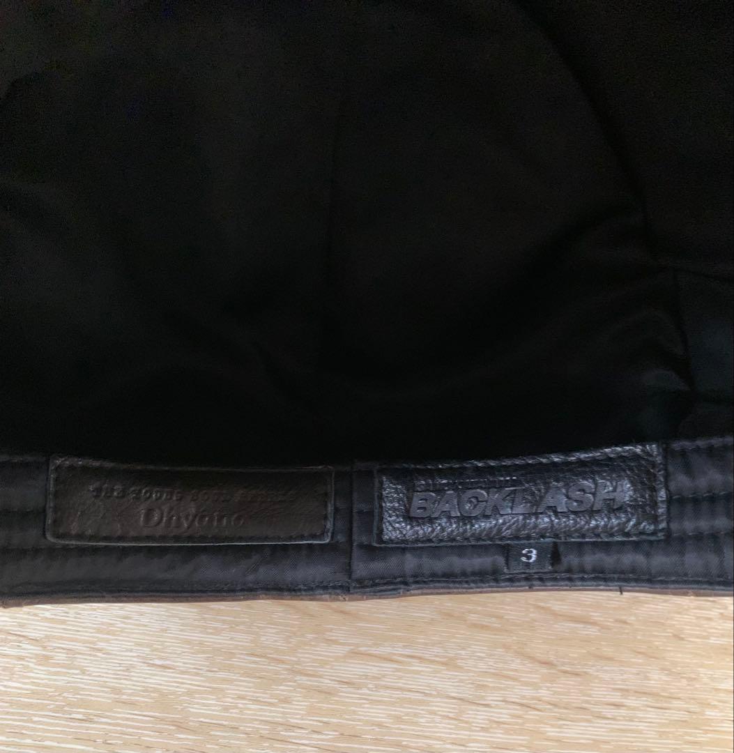 未使用品BACKLASHバックラッシュGUIDIキャスケットBACK BONE