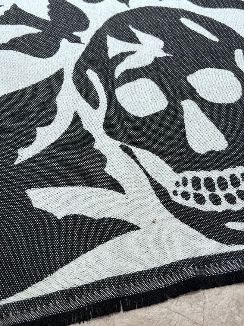 ALEXANDER MCQUEEN スカル ストール マフラー