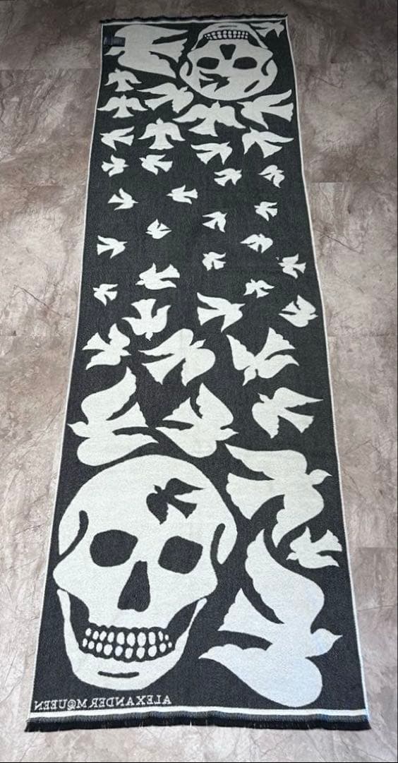 ALEXANDER MCQUEEN スカル ストール マフラー