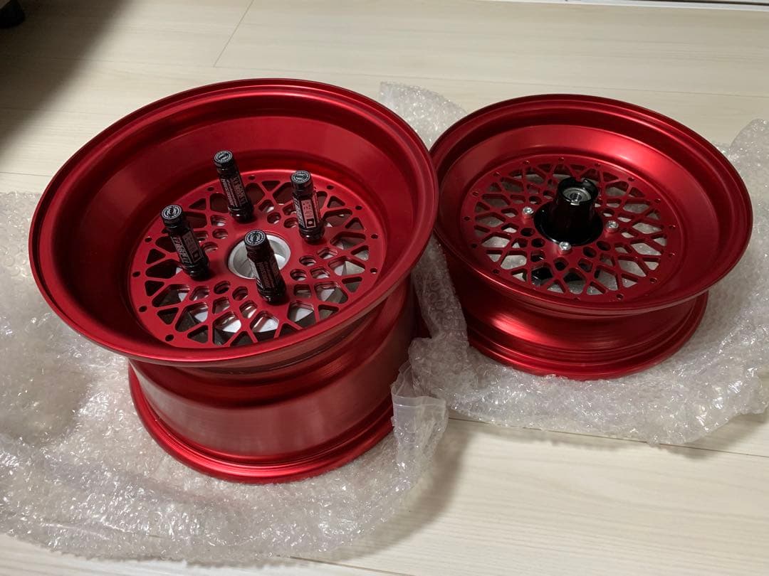 ホンダ ズーマー用ホイール (サイズ:12x4/12x8) ボルトとハブも含め