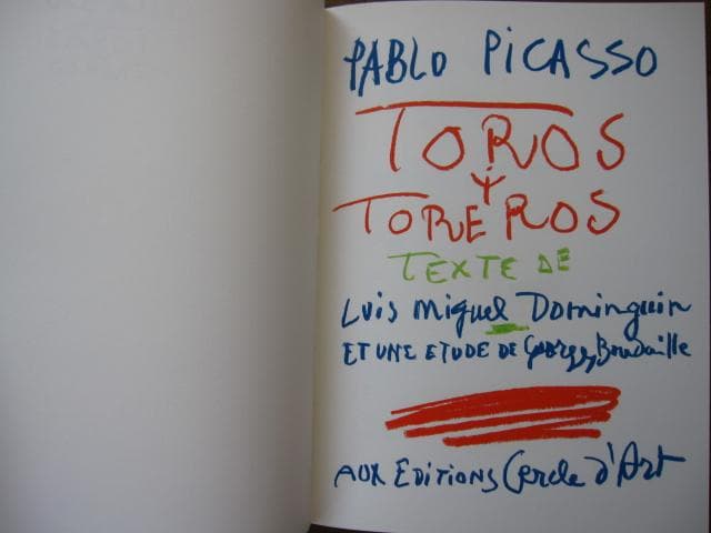 Picasso LOS TOROS　RICHARD MILLE