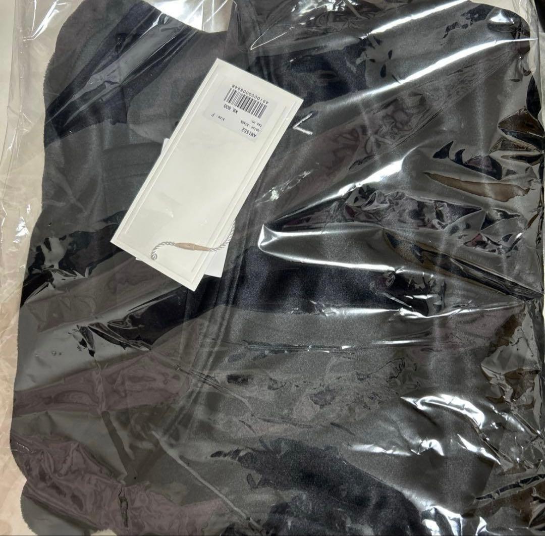 andmary Ruth velour tops black 新作