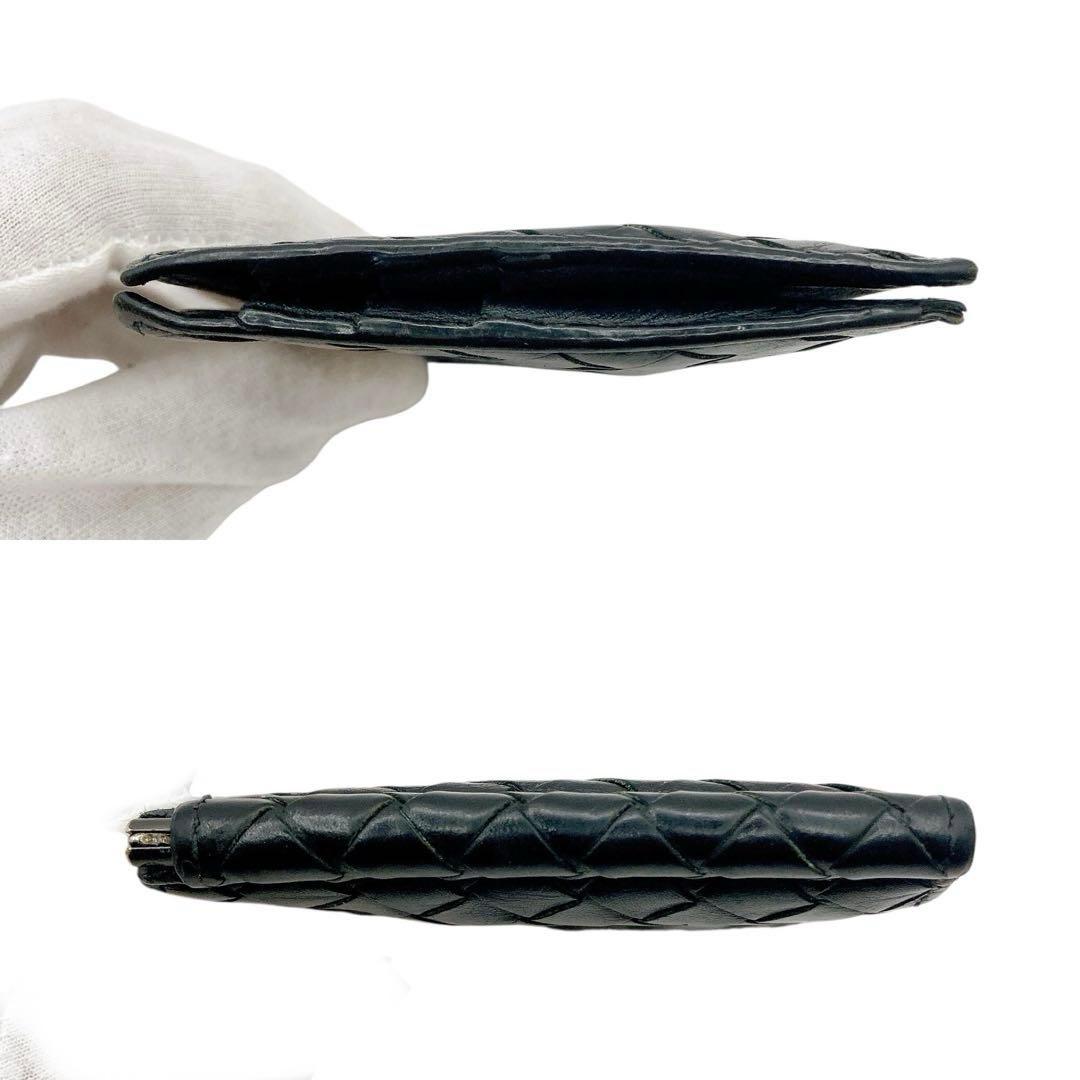 ボッテガヴェネタ✨財布　マネークリップ　カードケース　イントレチャート　ブラック