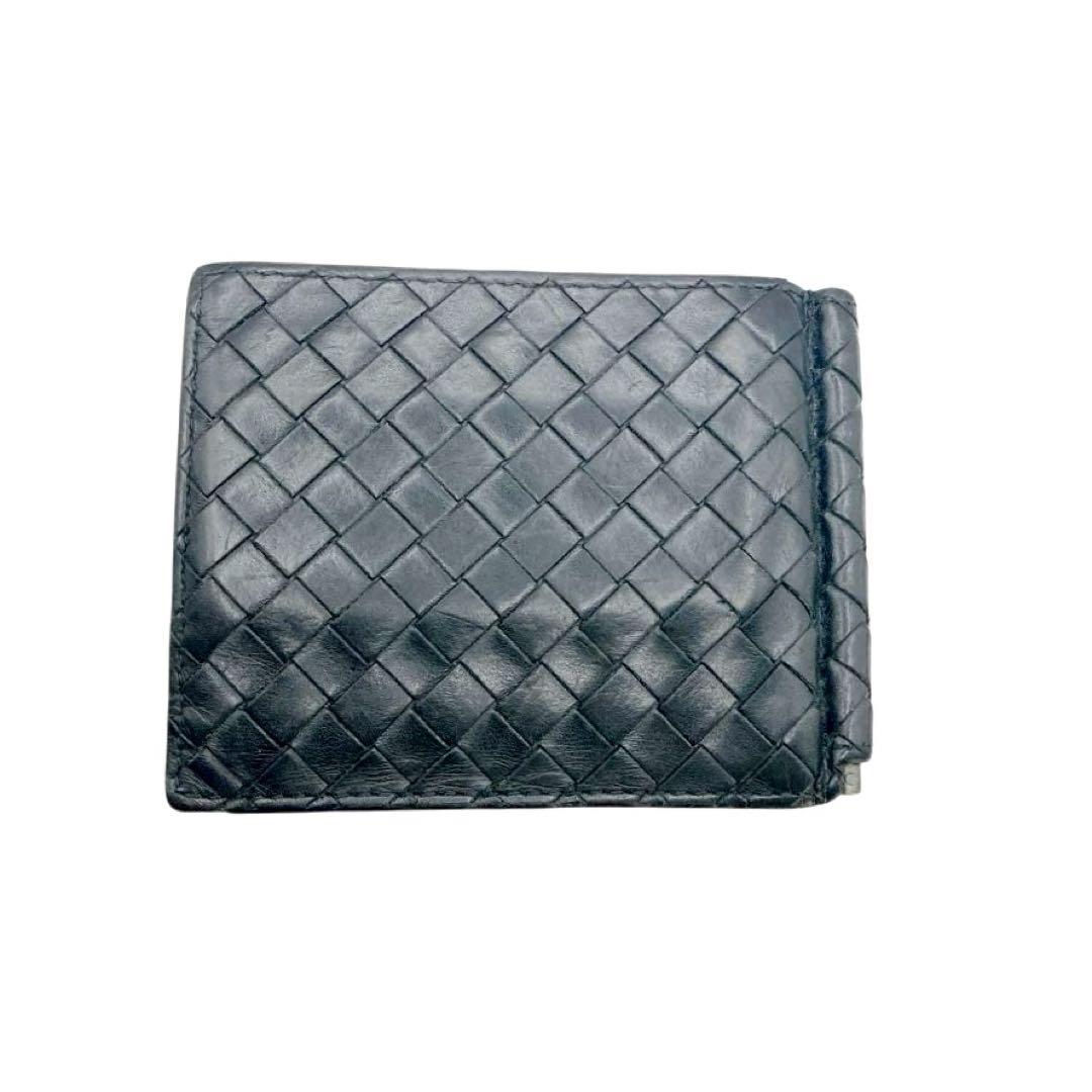 ボッテガヴェネタ✨財布　マネークリップ　カードケース　イントレチャート　ブラック