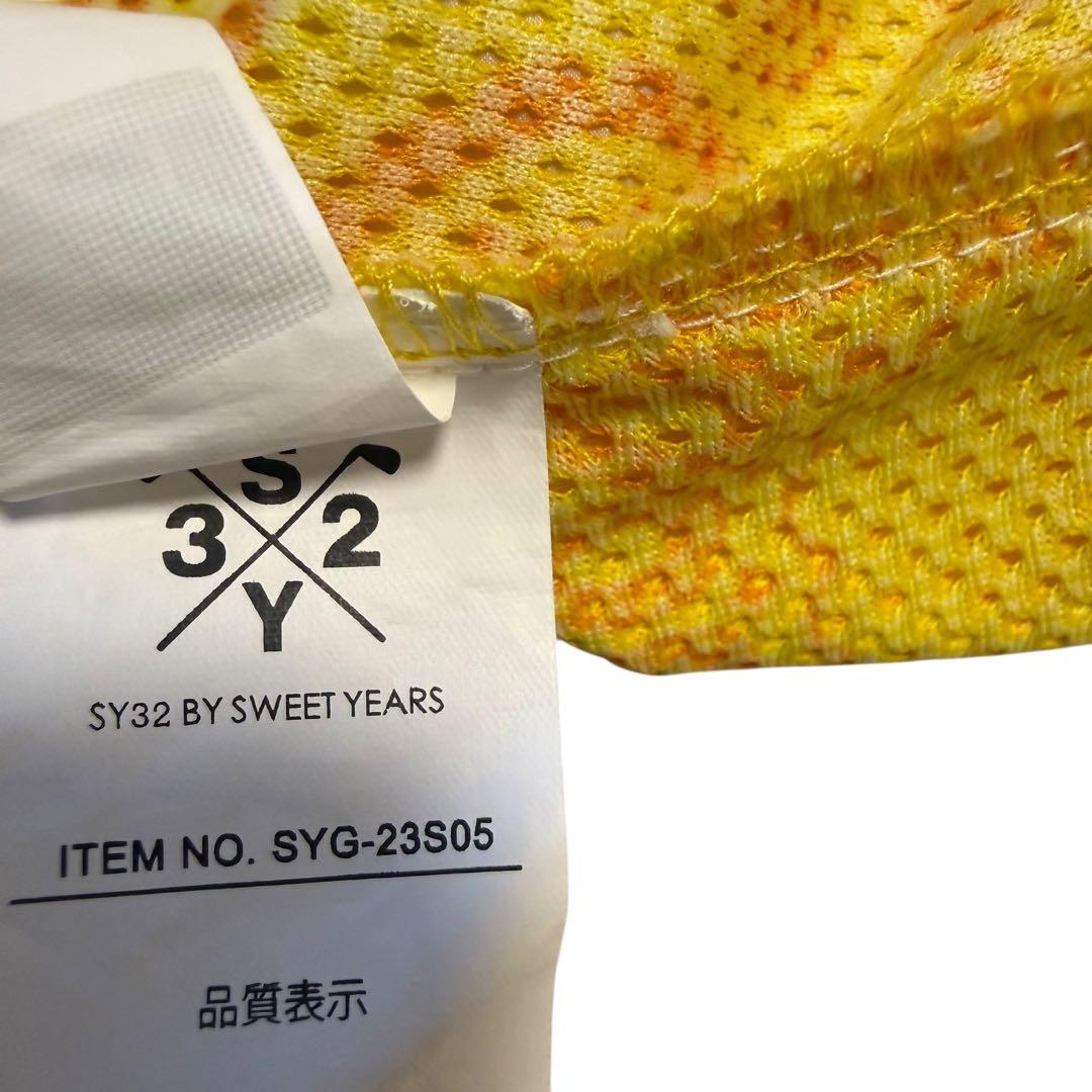 SY32 by SWEET YEARS ゴルフ　セットアップ　サイズ L 総柄