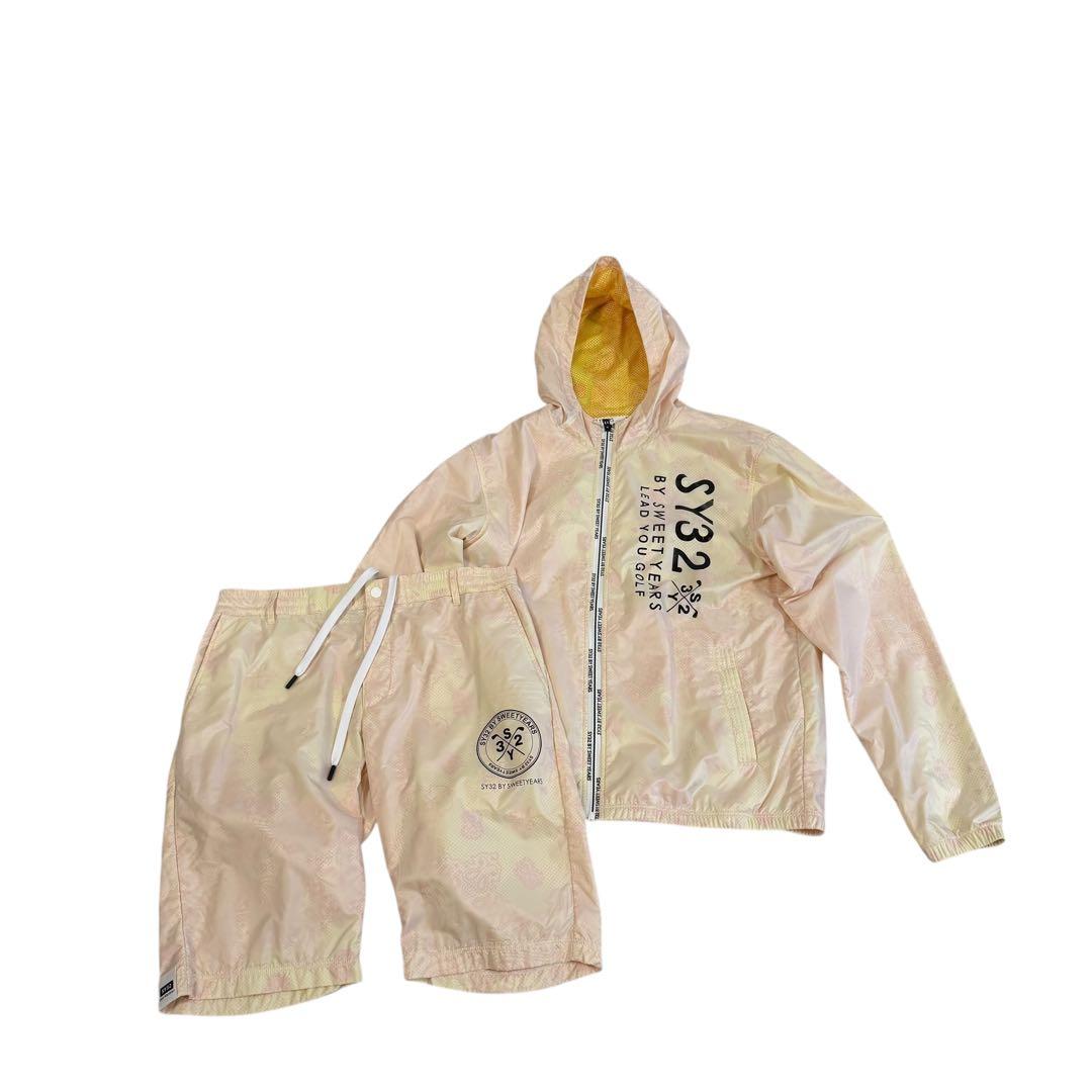 SY32 by SWEET YEARS ゴルフ　セットアップ　サイズ L 総柄