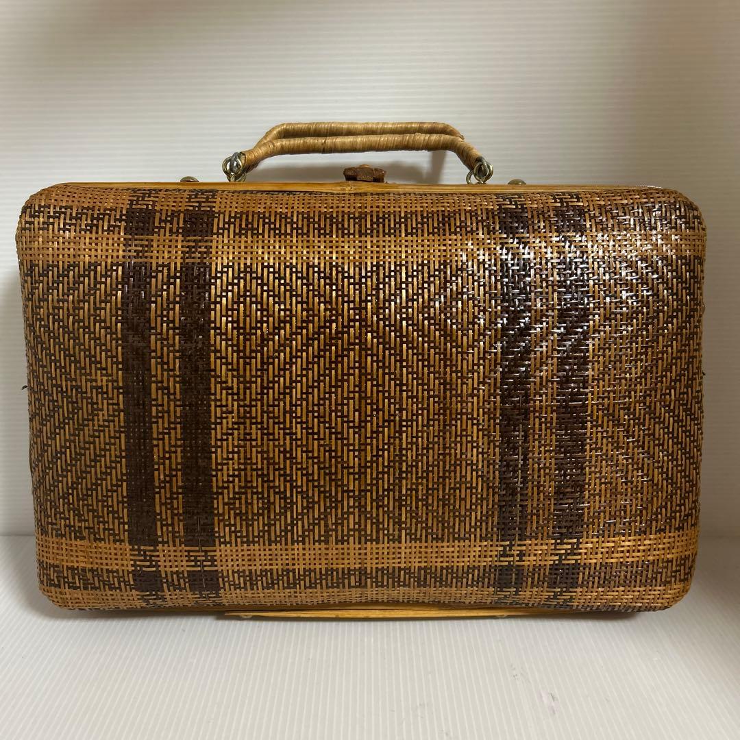 高級竹編みバッグカバン
