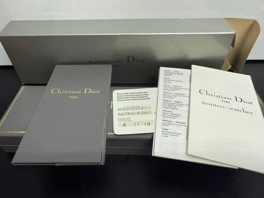 Christian Dior クリスチャンディオール　59.121.2 腕時計
