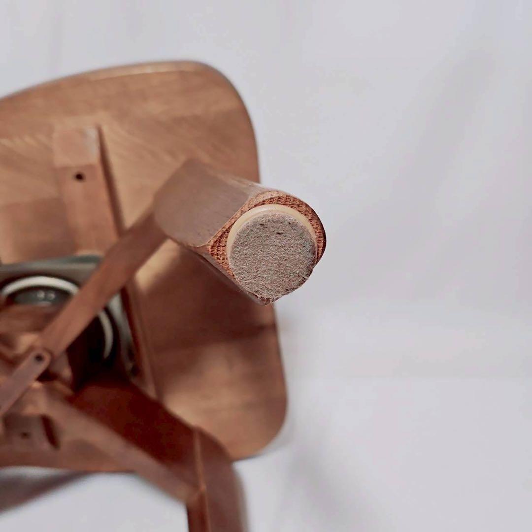 【美品】イバタインテリア グレース 回転式ダイニングチェア 1脚　飛騨家具