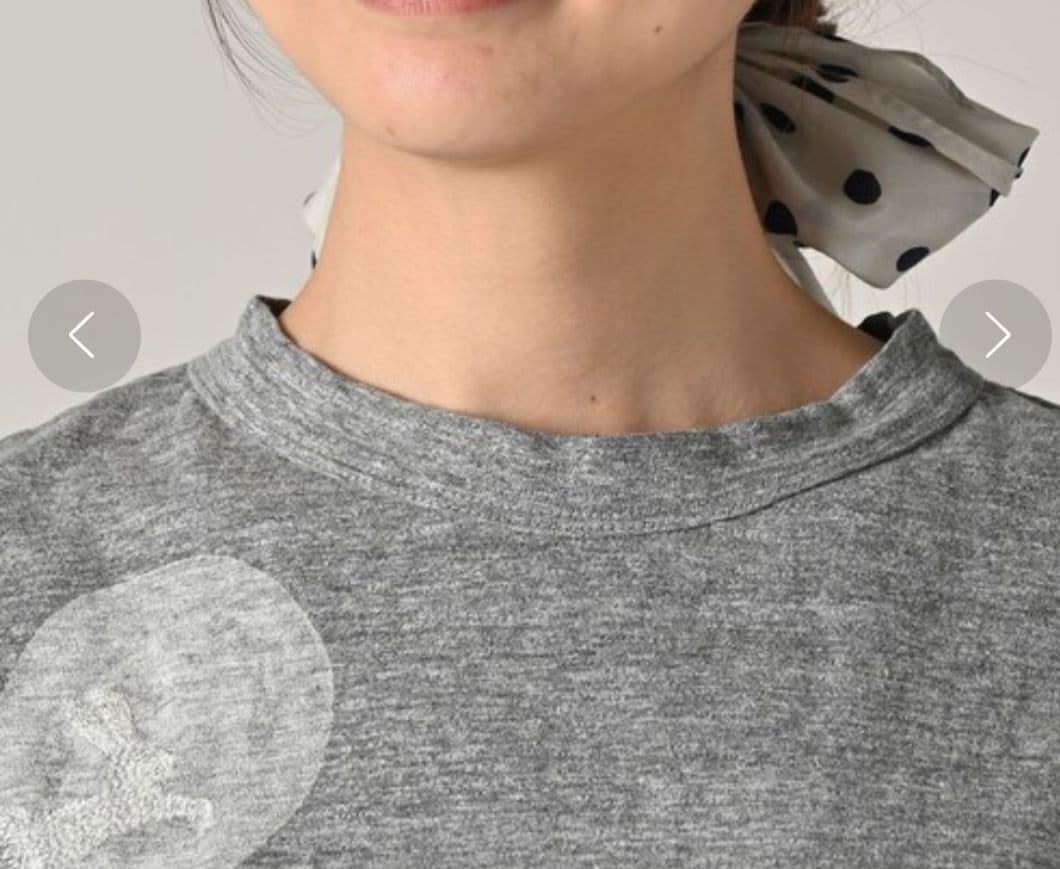 45R Tsu.ki.miiブル刺繍の四角Tシャツ(再び・トップ)