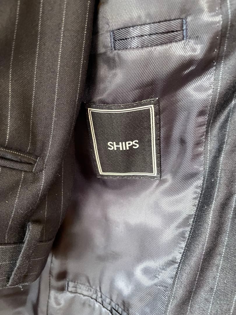 シップス　フランネル　スーツ　44