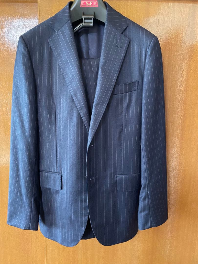 シップス　フランネル　スーツ　44