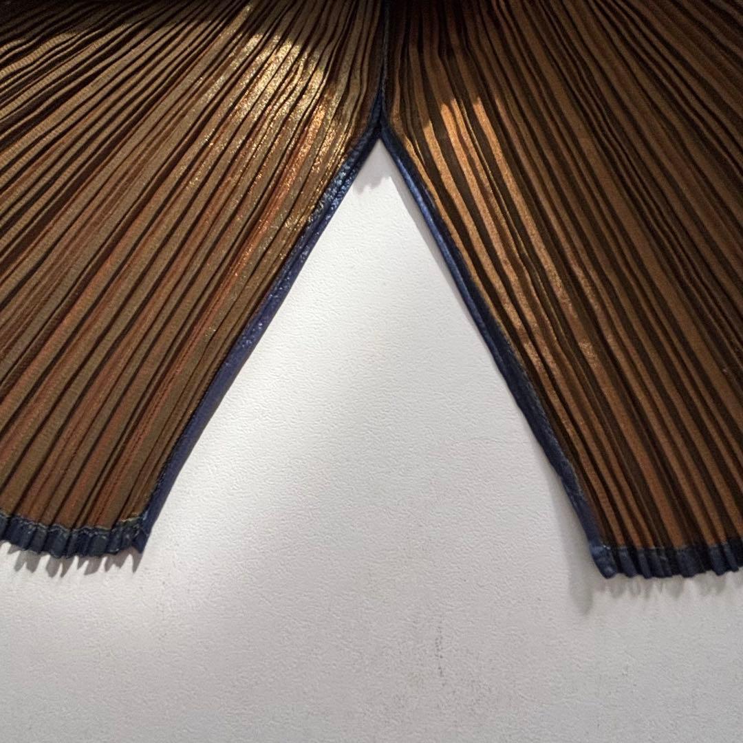 ＊タグ付き新品＊プリーツプリーズ 長袖カットソー サイズ3 ネイビー系