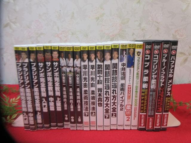 j*n様 8YY384　大量 DVD21本 ブラジリアン柔術完全教則/柔術技法D