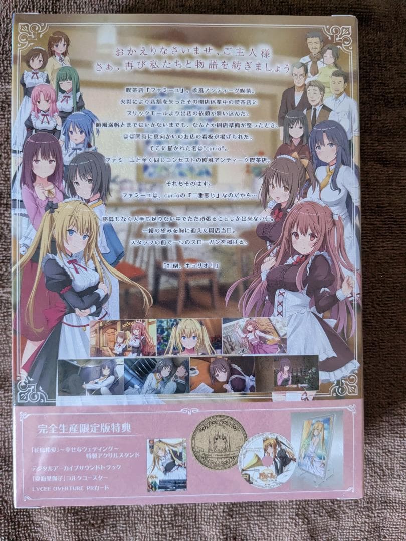 【新品未開封】パルフェリメイク 完全生産限定版 描き下ろしB2タペストリー