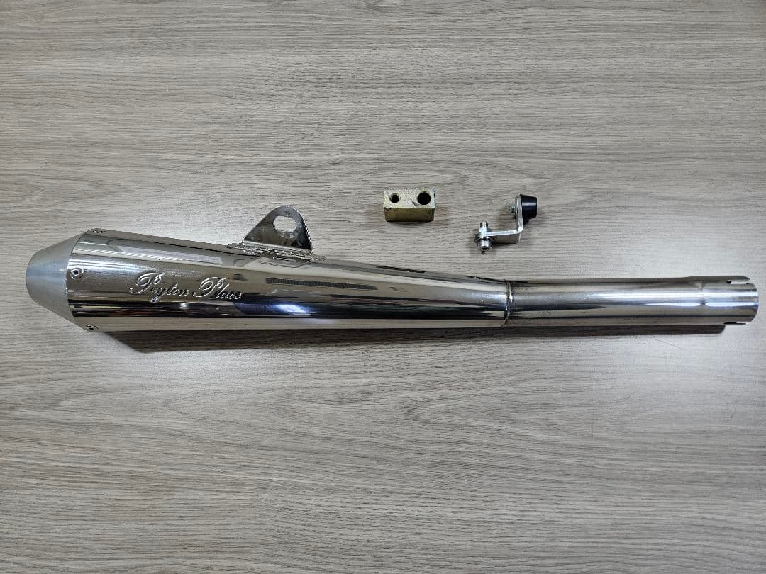 ペイトンプレイス　 ステンレス ノートン　マフラー　SR400用