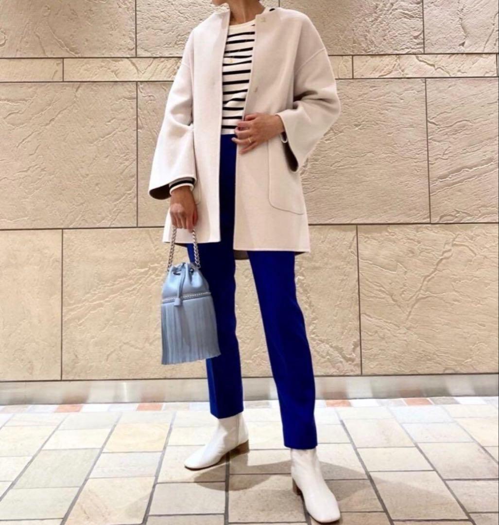 UNITED ARROWS バイカラーリバーミドルコート 38