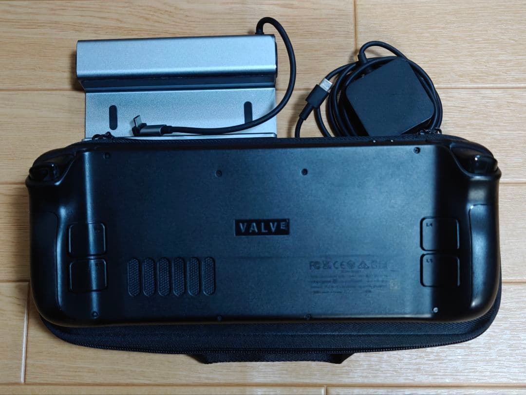 Steam Deck LCD 512GB換装済み 本体　ドッキングステーション