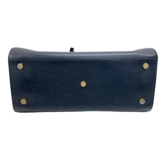 サンローラン レザー サック ド ジュール ベイビー ハンドバッグ