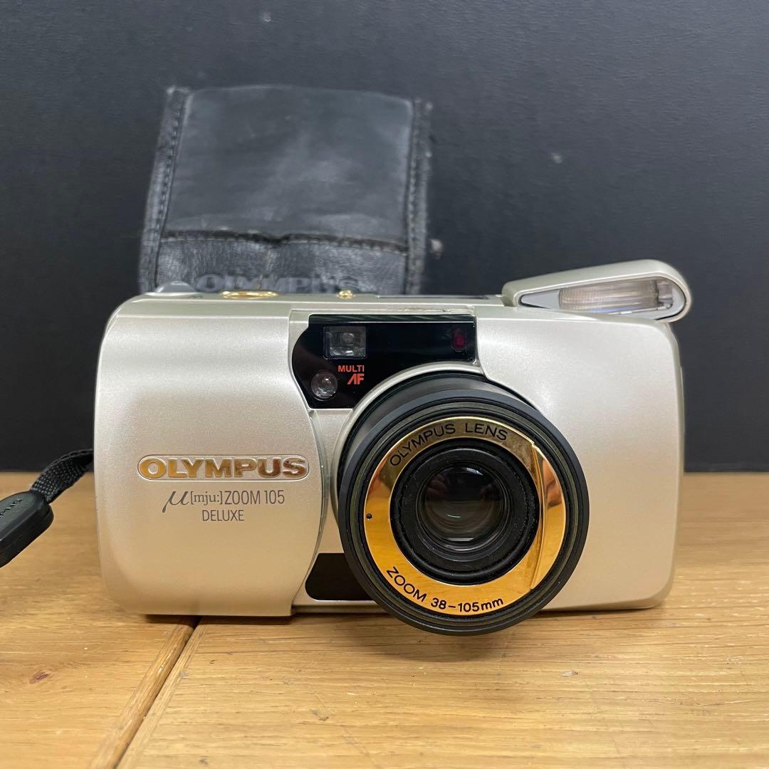 Olympus μ Zoom 105 Deluxe コンパクトフィルムカメラ