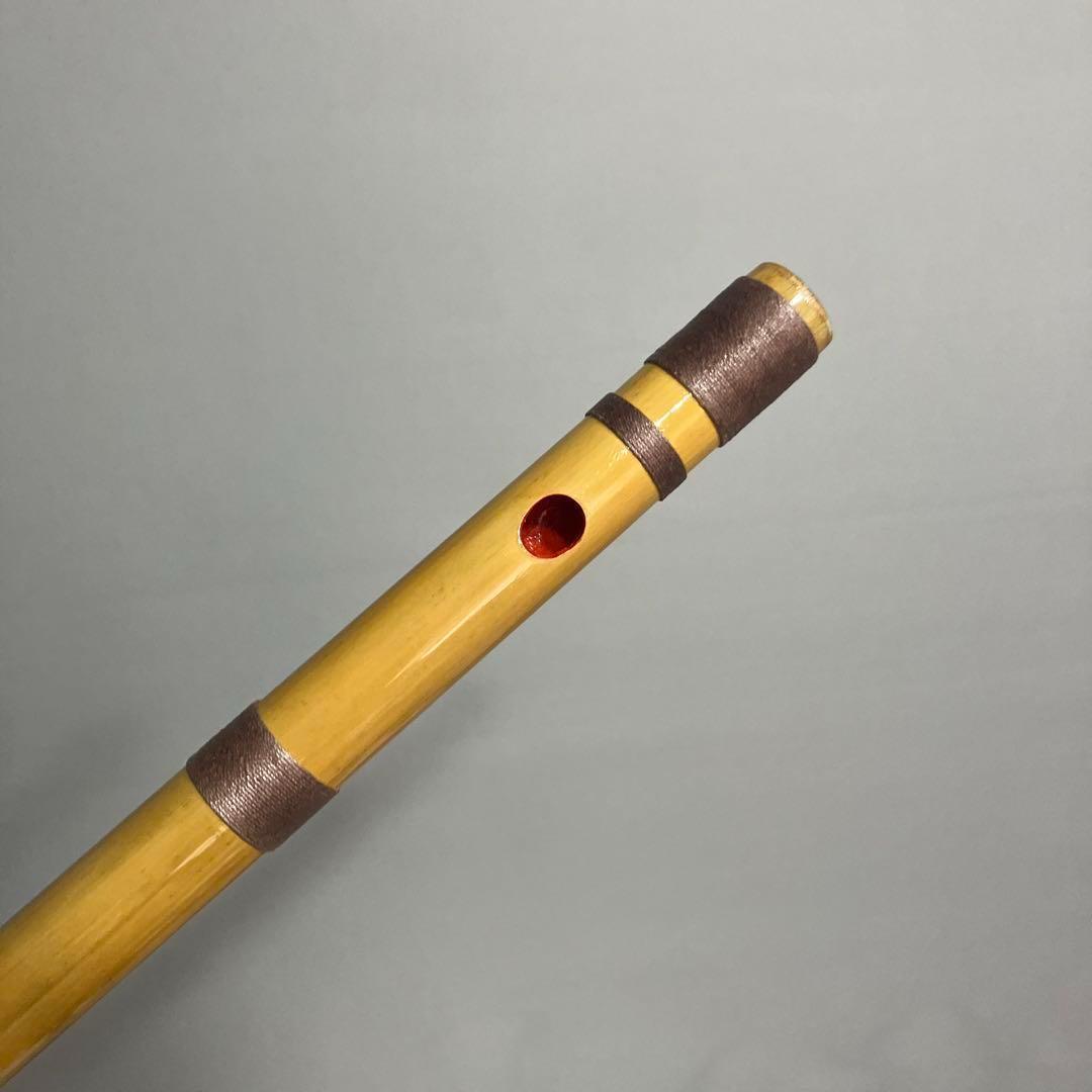 篠笛　一本調子 F管　CMR1-25 唄物　ドレミ調　天地糸巻 　西洋音階