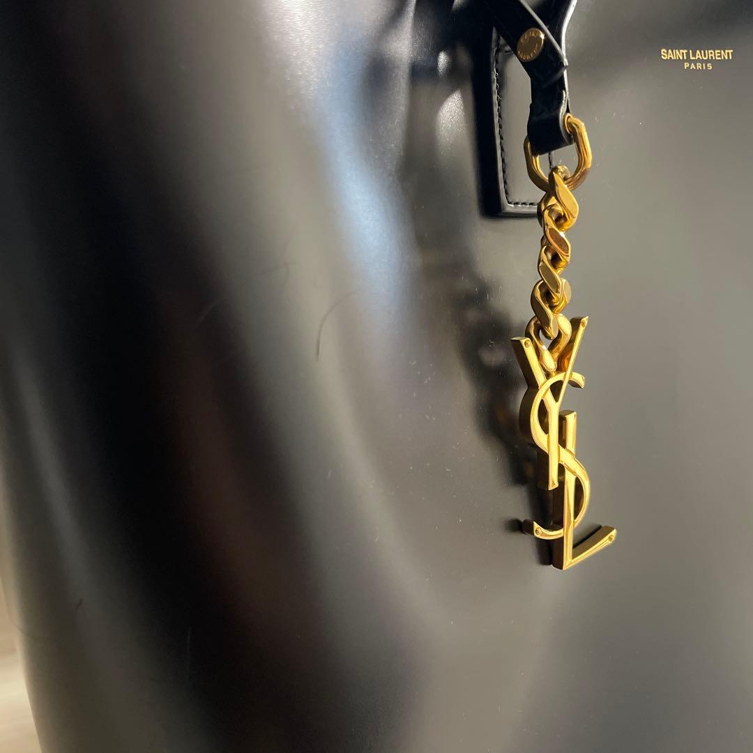 SAINT LAURENT ブラック ビジネスバッグ