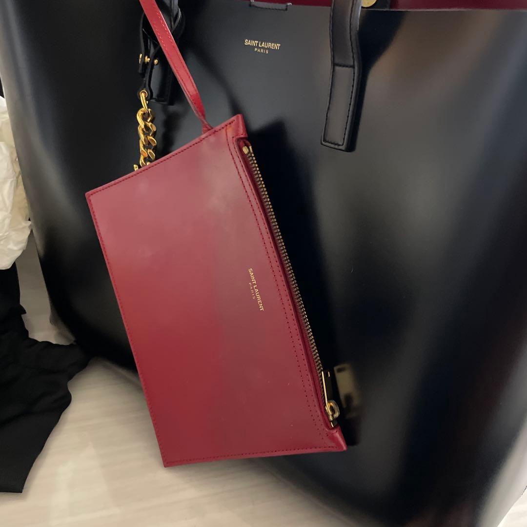 SAINT LAURENT ブラック ビジネスバッグ