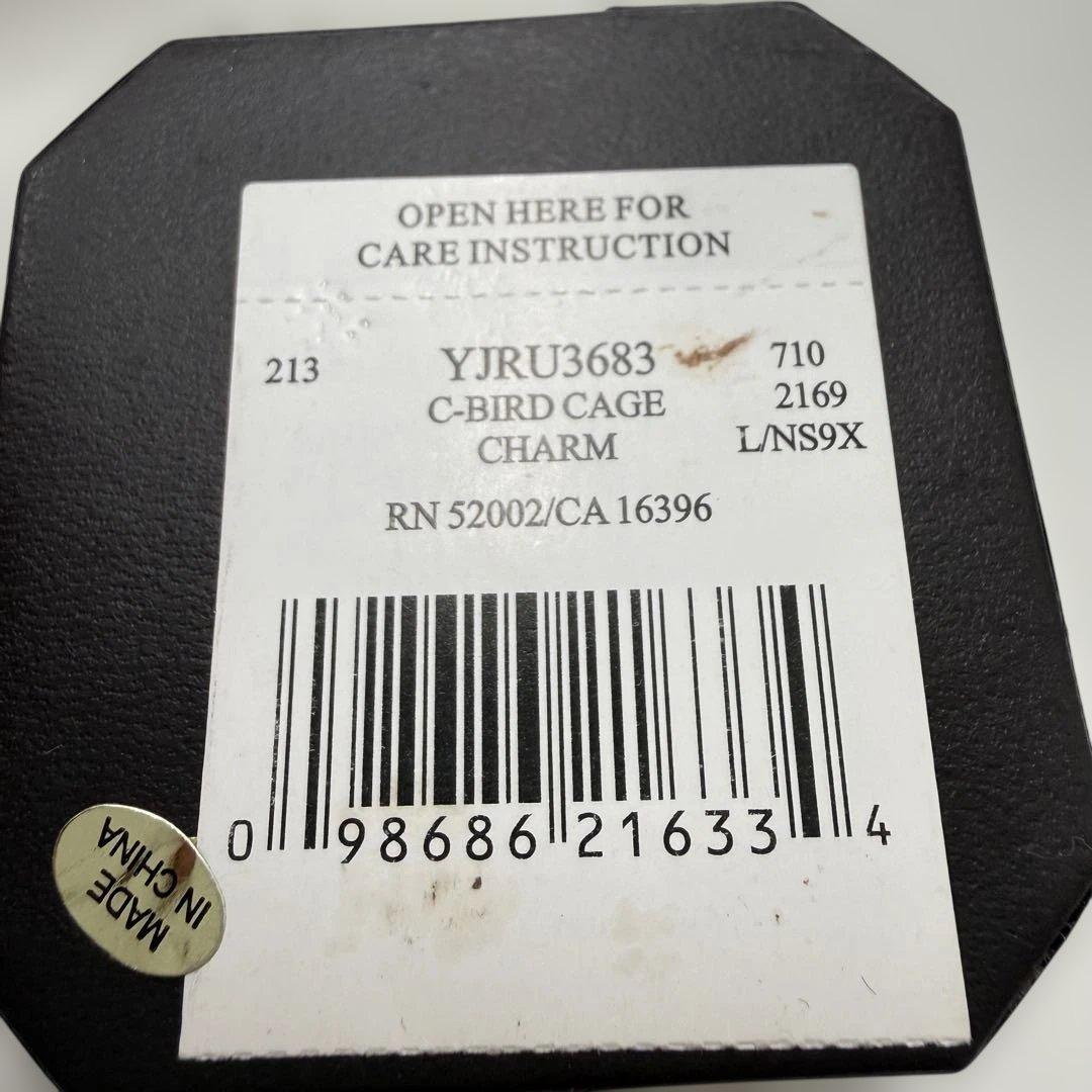Juicy Couture 鳥かごチャーム
