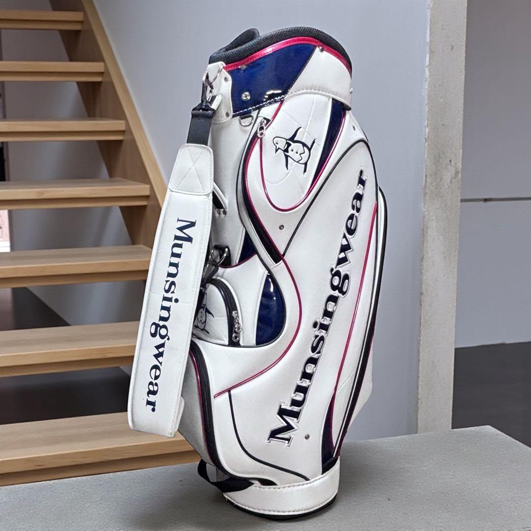 ✨美品✨ Munsingwear 9.5型 キャディバッグ たかっち