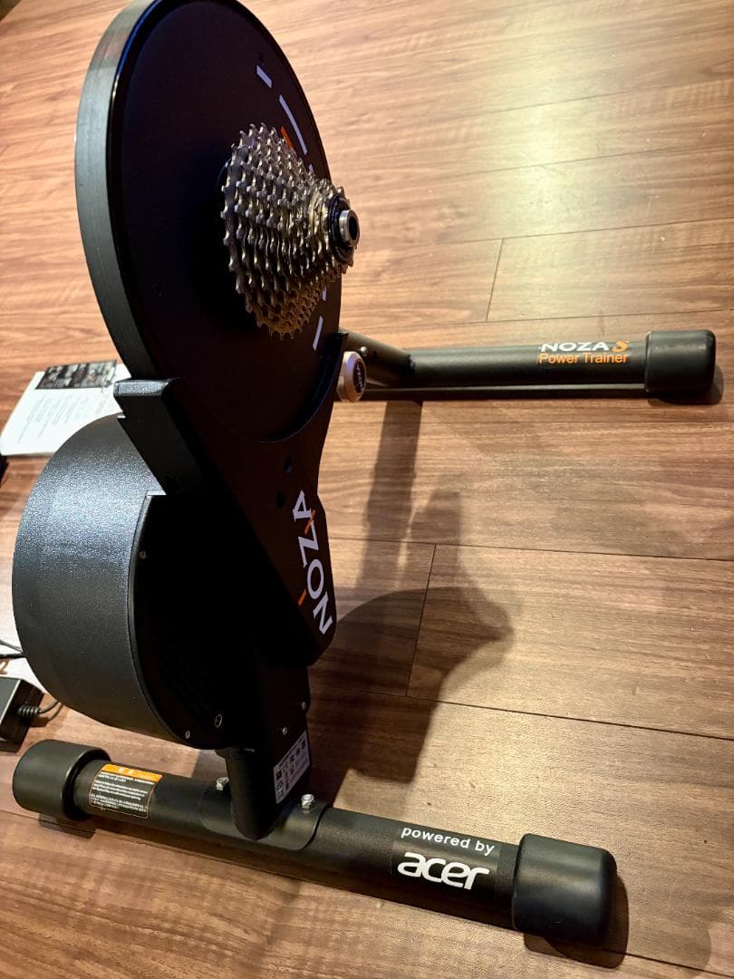 Xplova NOZA S スマートトレーナー美品 走行500km未満＋スプロケ
