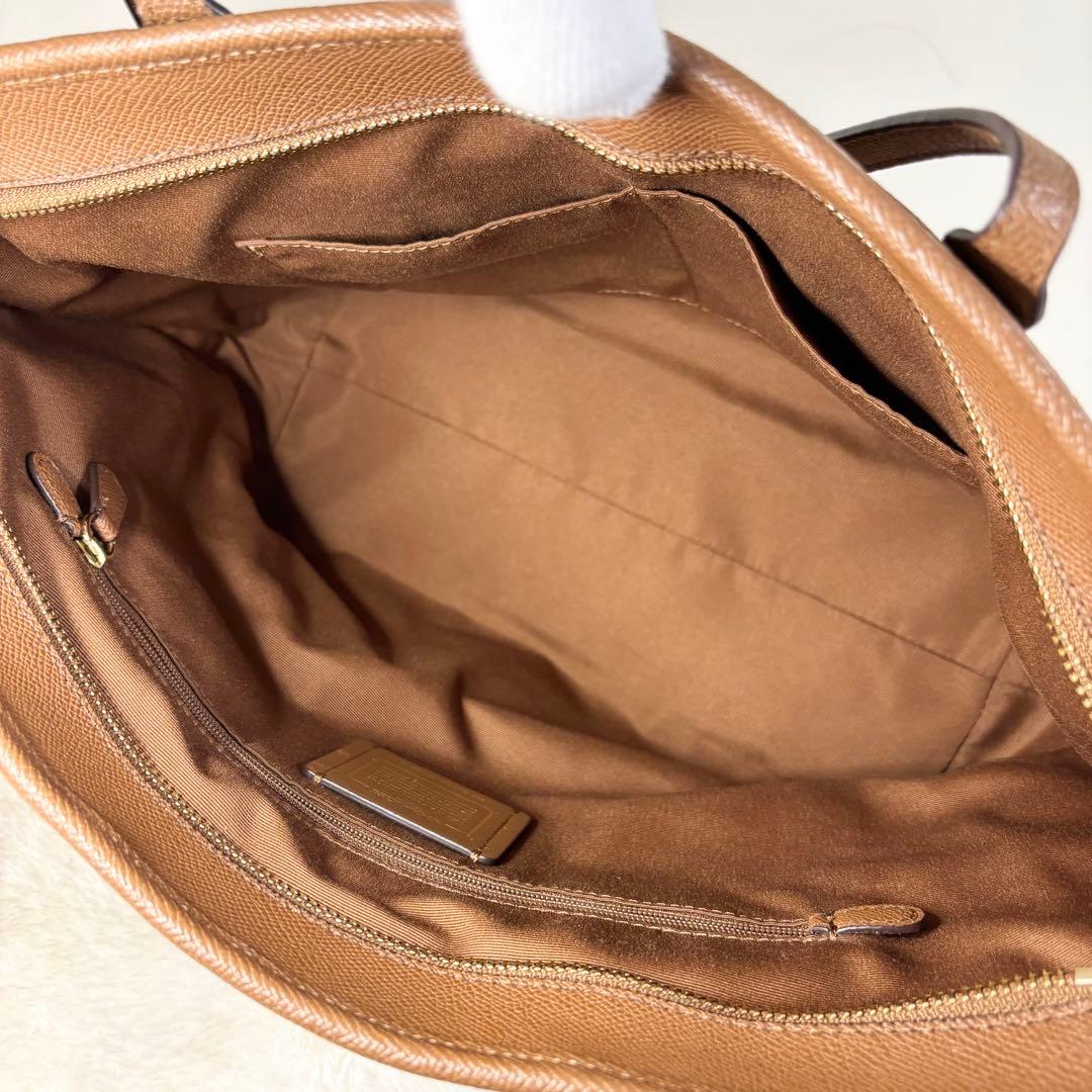 【COACH】コーチ F58846 美品 トートバッグ A4可　ビジネスバッグ