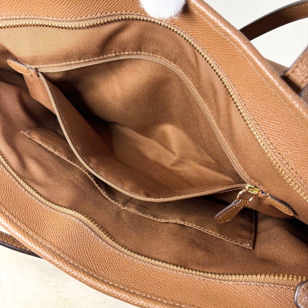 【COACH】コーチ F58846 美品 トートバッグ A4可　ビジネスバッグ